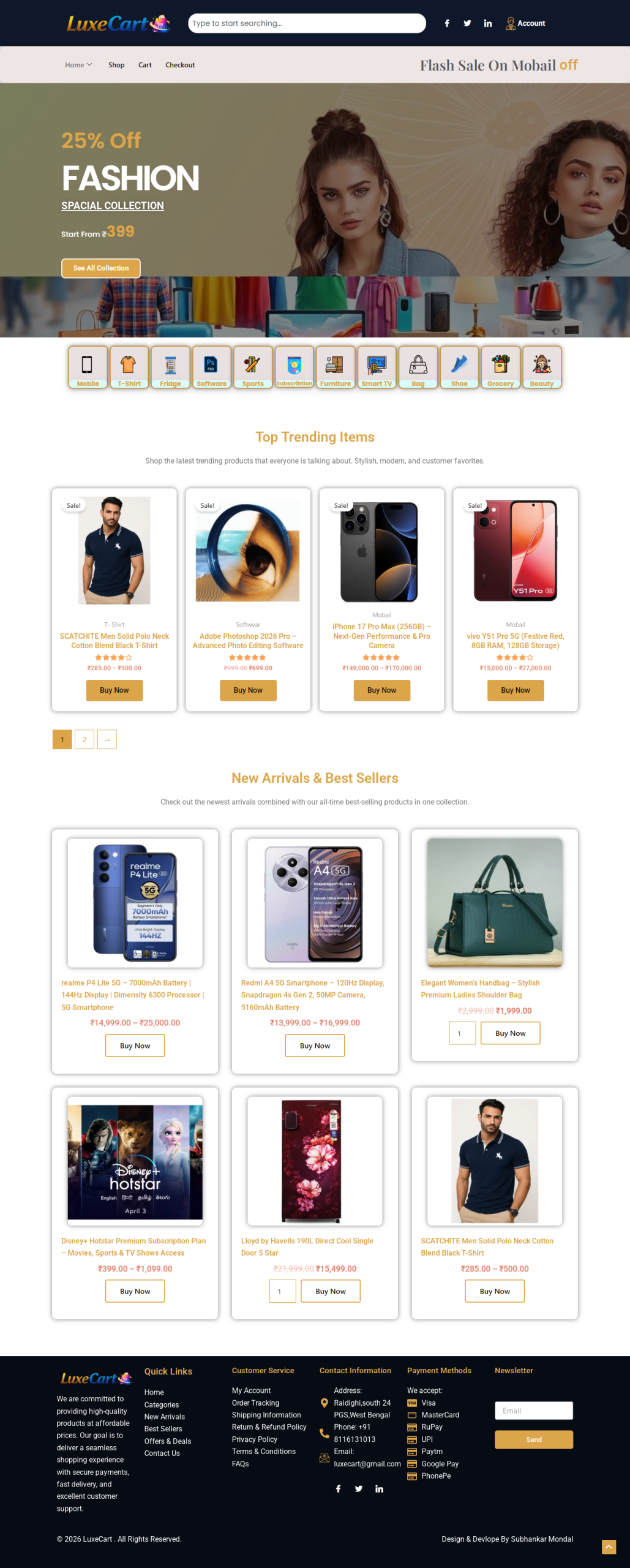 Shoping Website